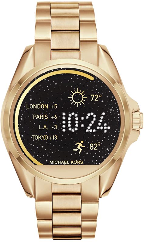 michael kors access gen 5 bradshaw gold-tone smartwatch|michael kors gen bradshaw smartwatch.